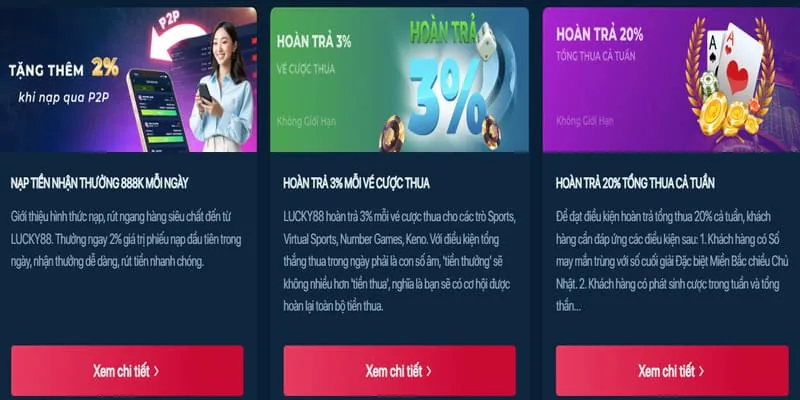 Banner khuyến mãi sòng bạc kc88 link vào